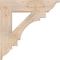 Ekena Millwork Merced Traditional Smooth Bracket, Douglas Fir, 5 1/2"W x 28"D x 28"H BKT06X28X28MRC01SDF - alternate 3